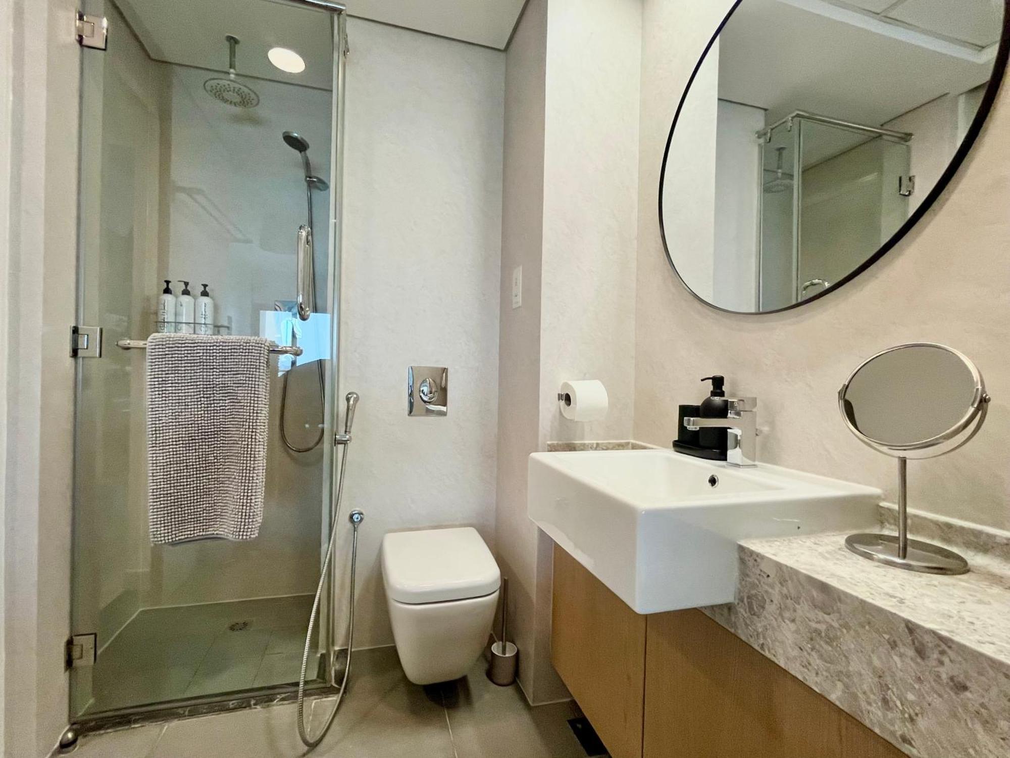 Palm Jumeirah Upgraded & Cozy Boutique Apartment Dubai Eksteriør bilde