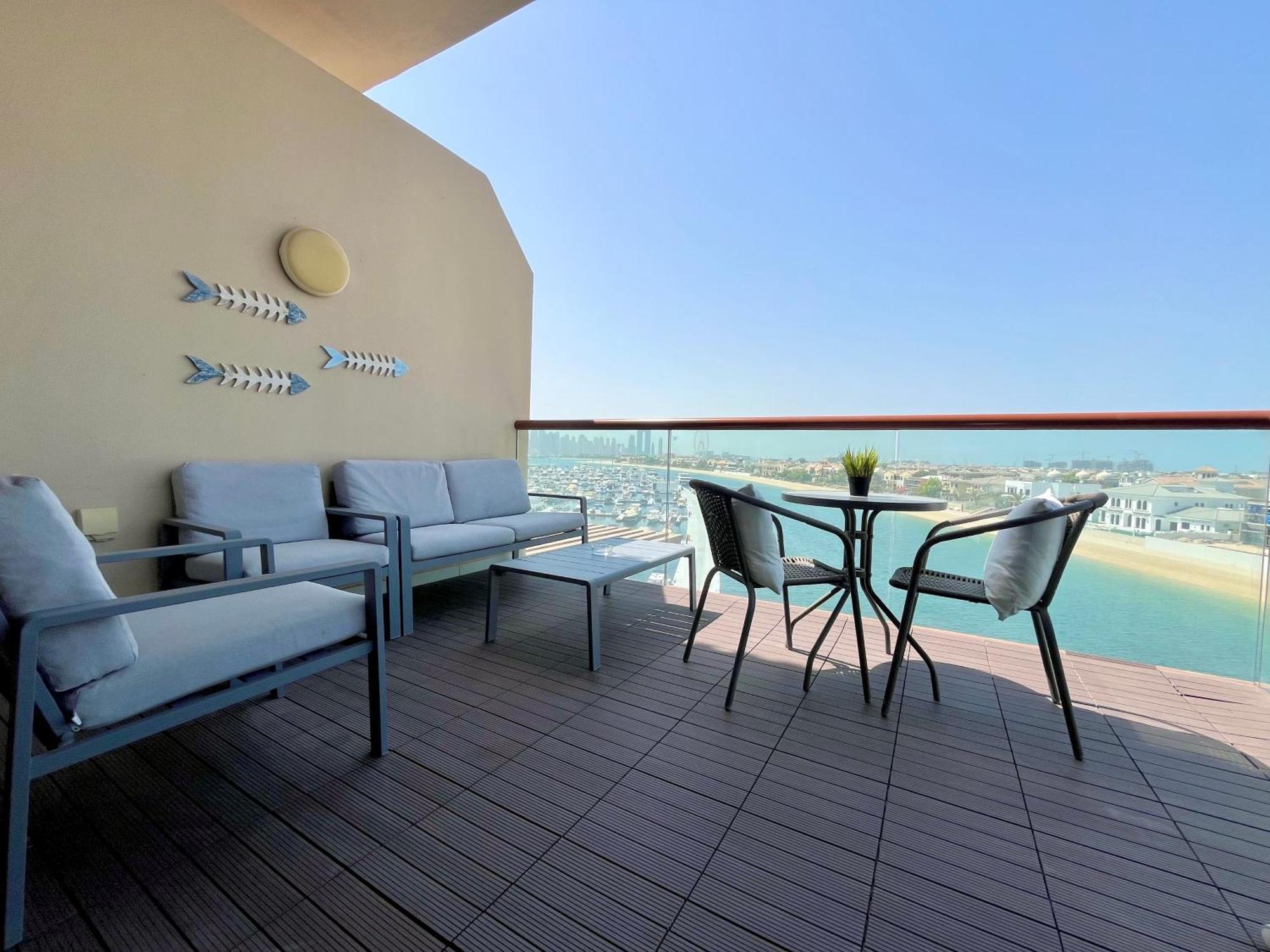 Palm Jumeirah Upgraded & Cozy Boutique Apartment Dubai Eksteriør bilde