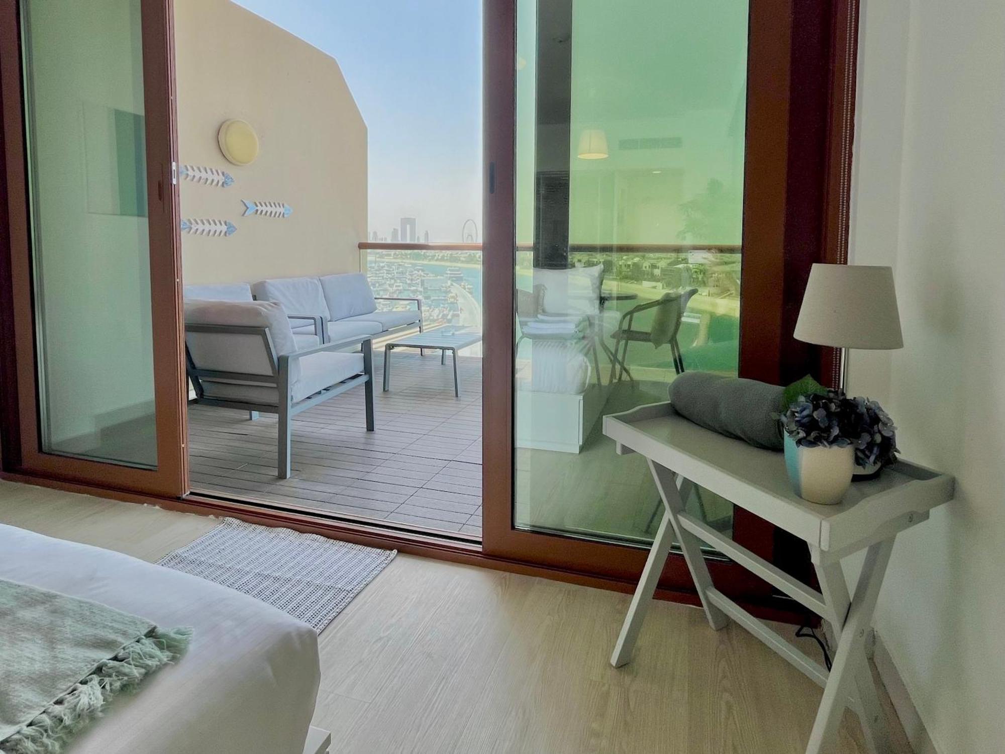 Palm Jumeirah Upgraded & Cozy Boutique Apartment Dubai Eksteriør bilde