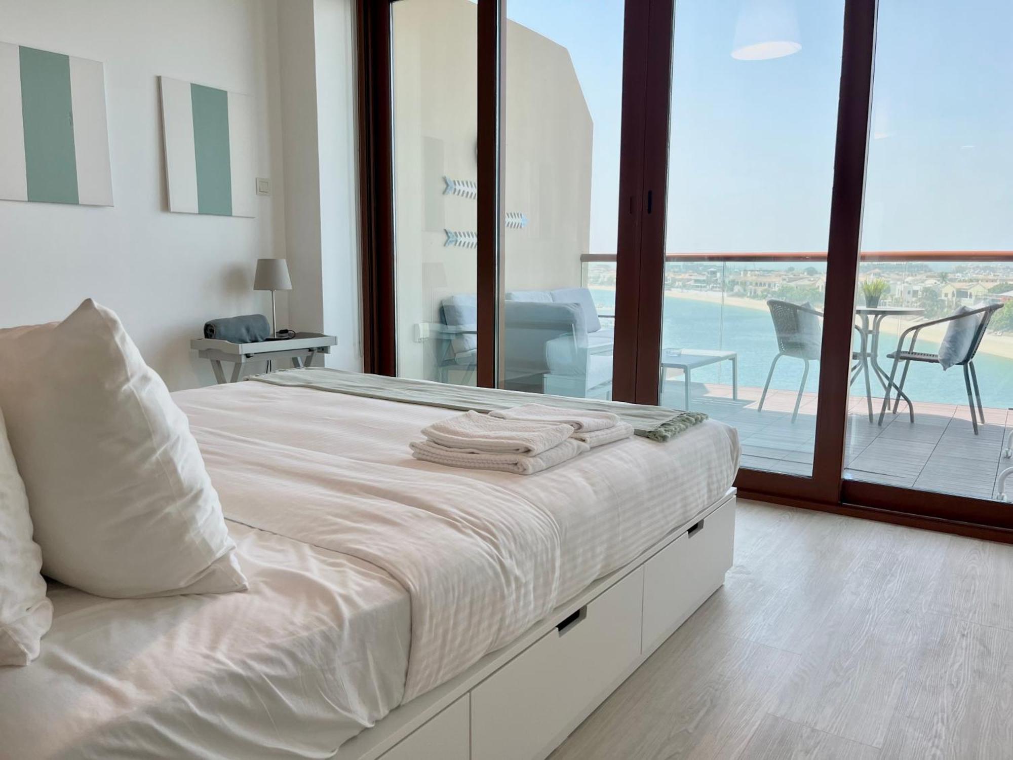 Palm Jumeirah Upgraded & Cozy Boutique Apartment Dubai Eksteriør bilde