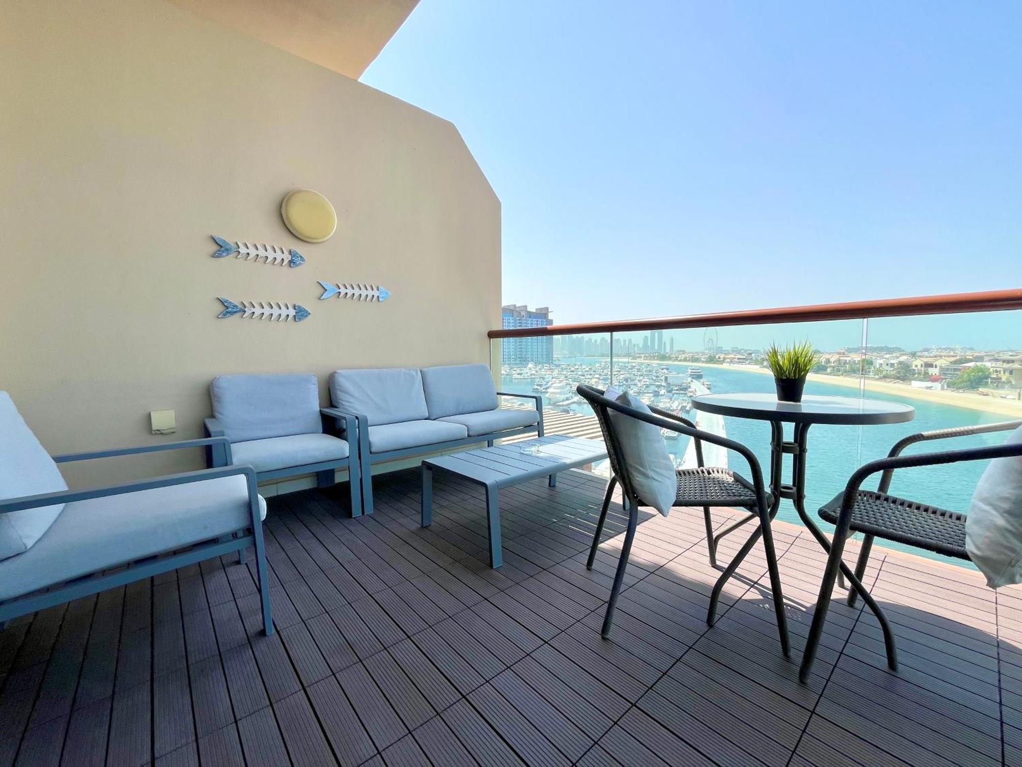 Palm Jumeirah Upgraded & Cozy Boutique Apartment Dubai Eksteriør bilde